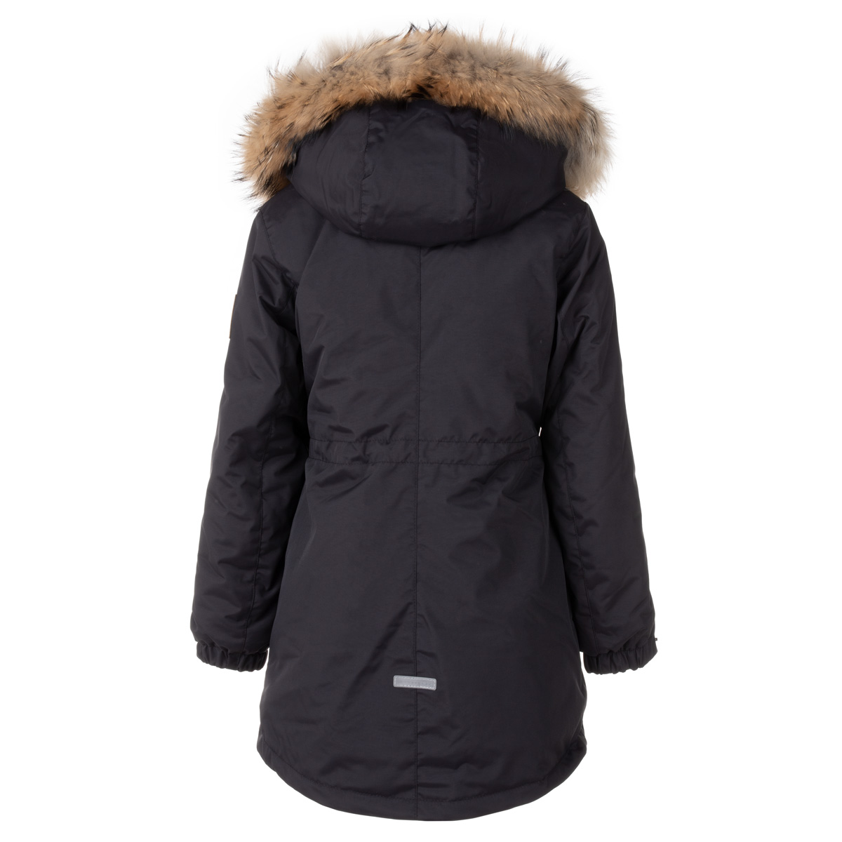 Le-Company girls' winter parka with real fur trimming - Image 2