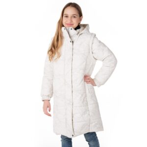 Kaks-ühes vest-mantel helkurkangast