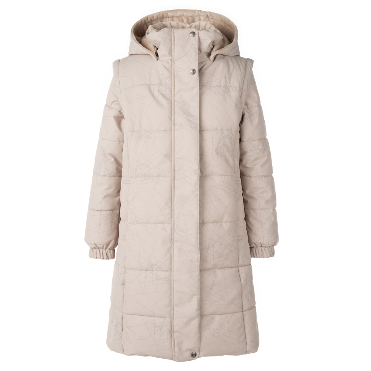 Kaks-ühes vest-mantel helkurkangast - Image 2