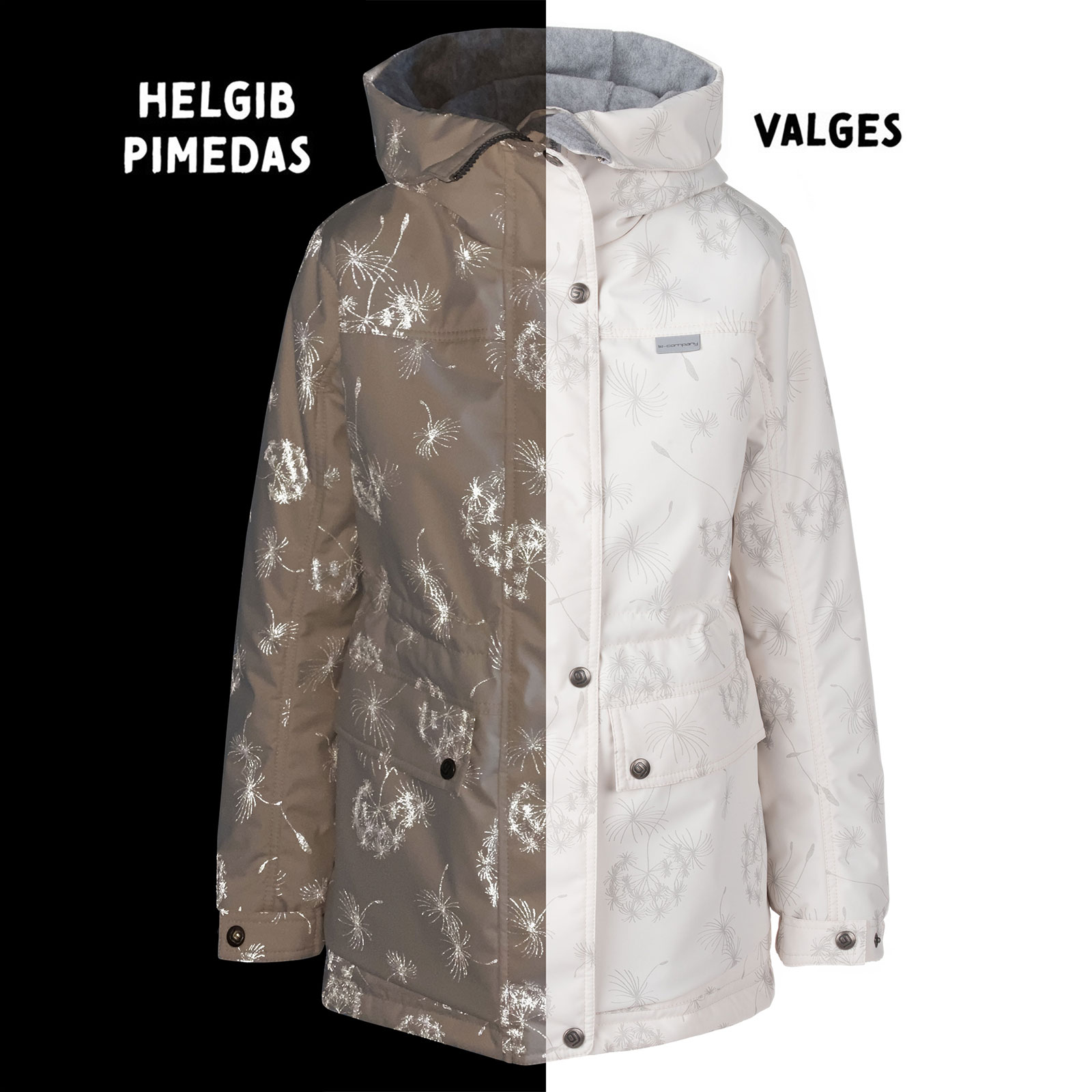 Active+ spring parka made from reflective fabric - Image 3