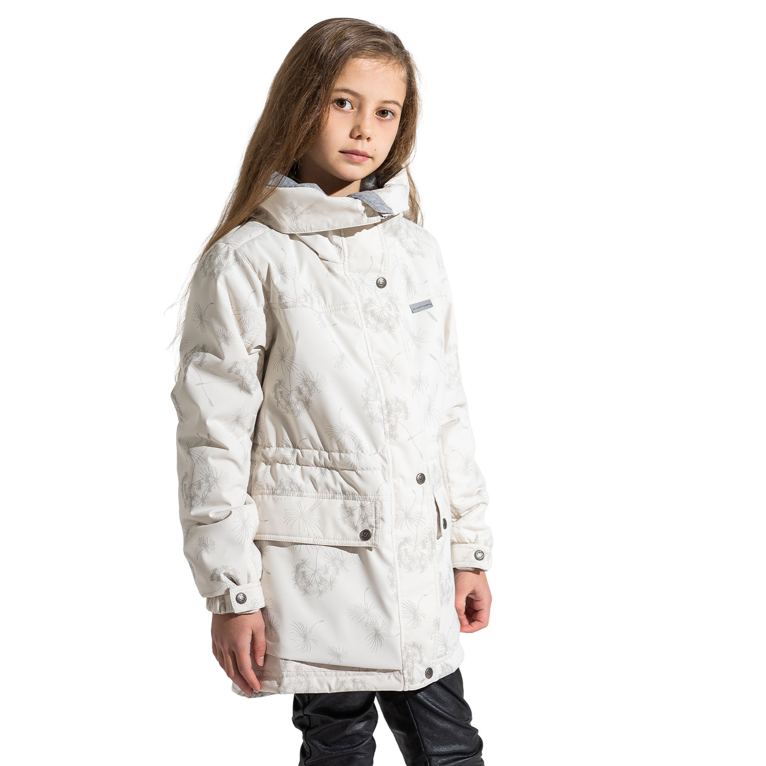 Active+ spring parka made from reflective fabric