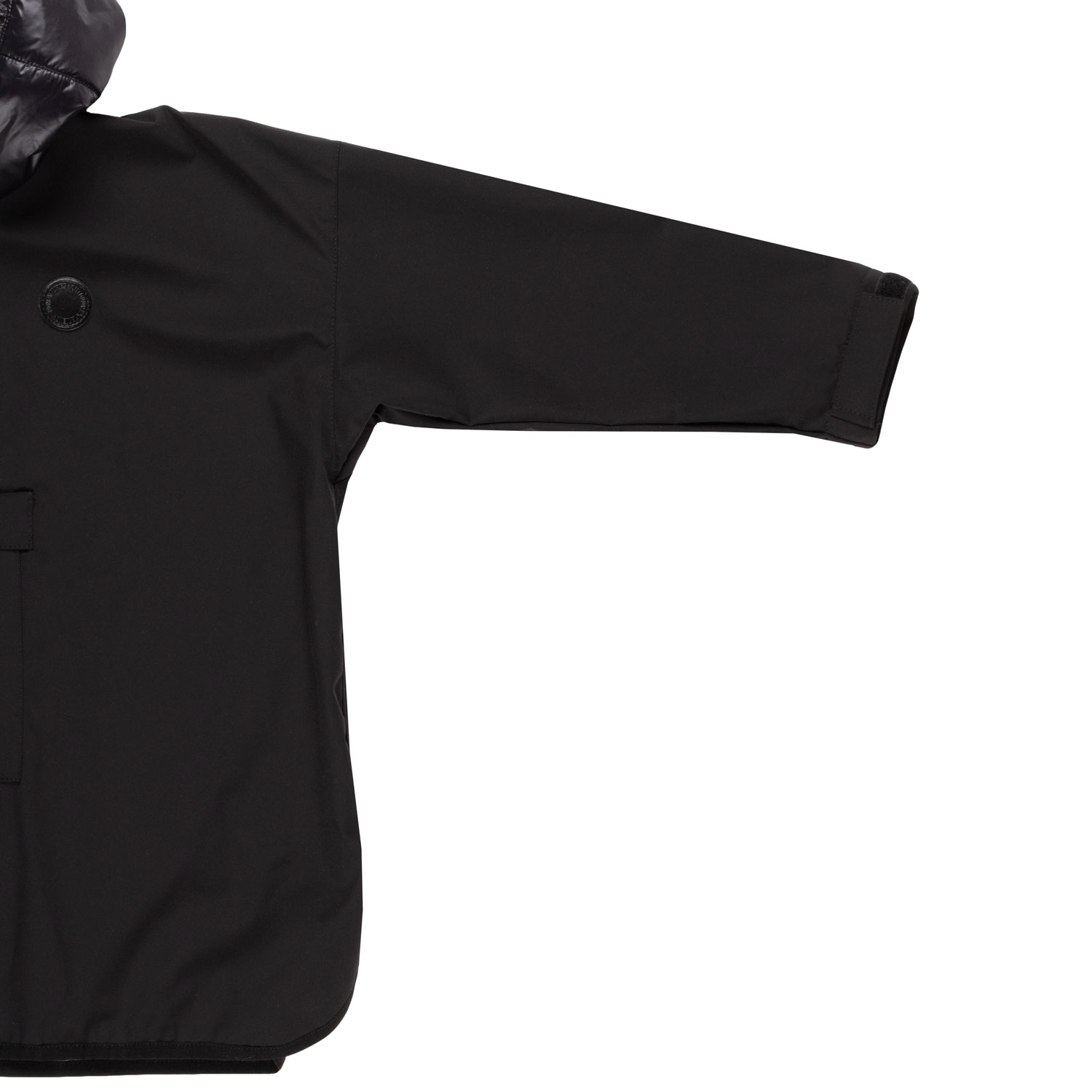 Pontšo-stiilis meriinosisuga softshell tüdrukute kevadjakk - Image 3