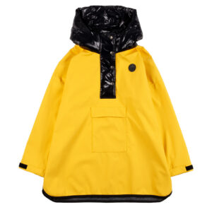 Pontšo-stiilis meriinosisuga softshell kevadjakk