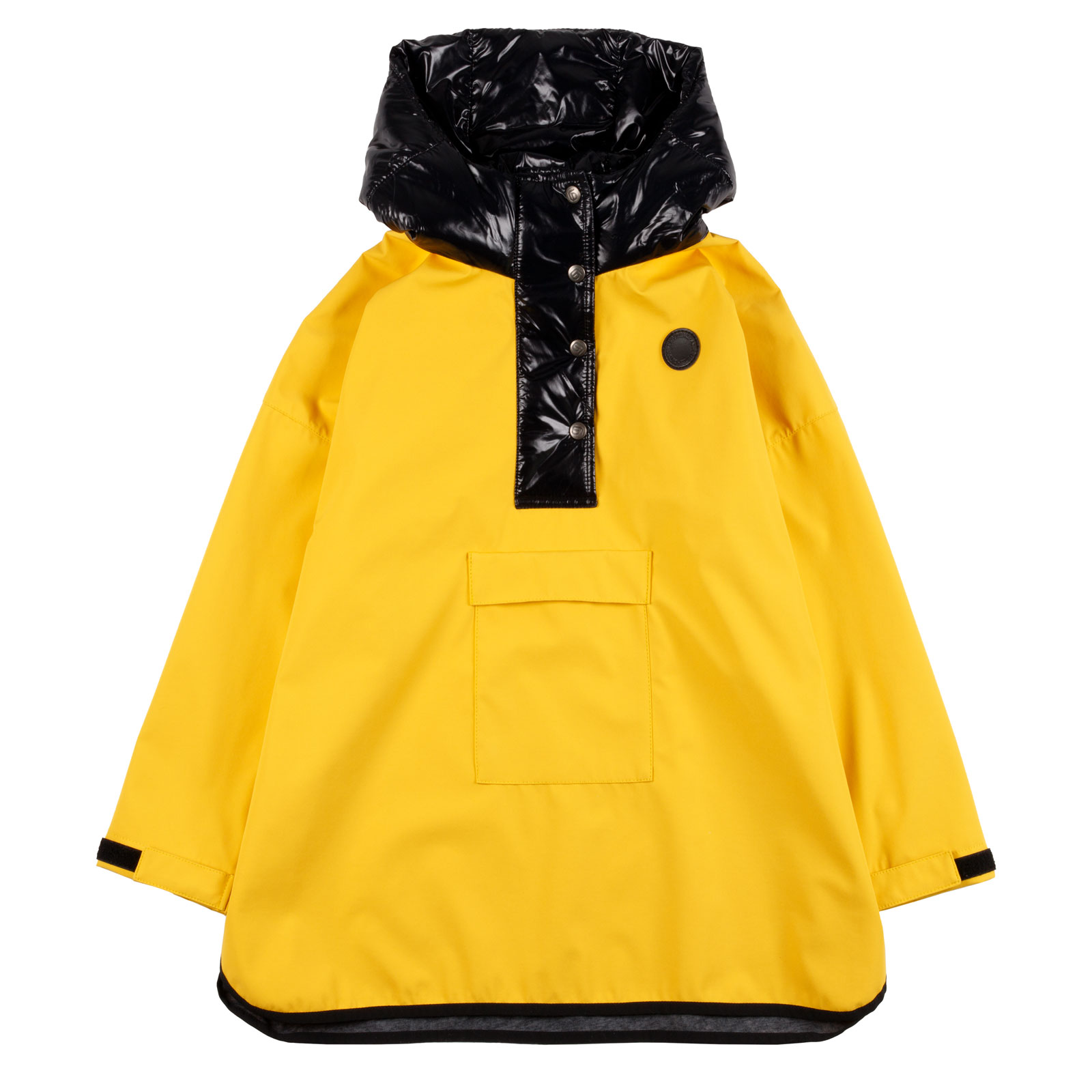 Pontšo-stiilis meriinosisuga softshell kevadjakk