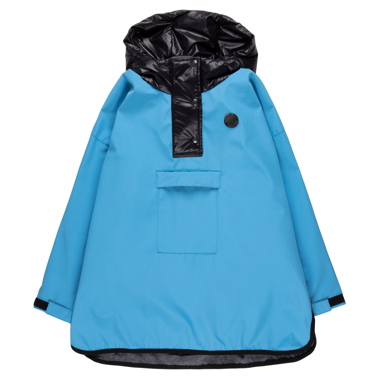 Pontšo-stiilis meriinosisuga softshell tüdrukute kevadjakk