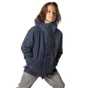 Stylish spring jacket from reflective fabric