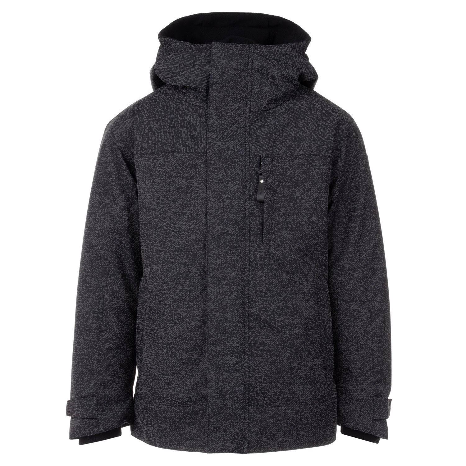 Stylish spring jacket from reflective fabric