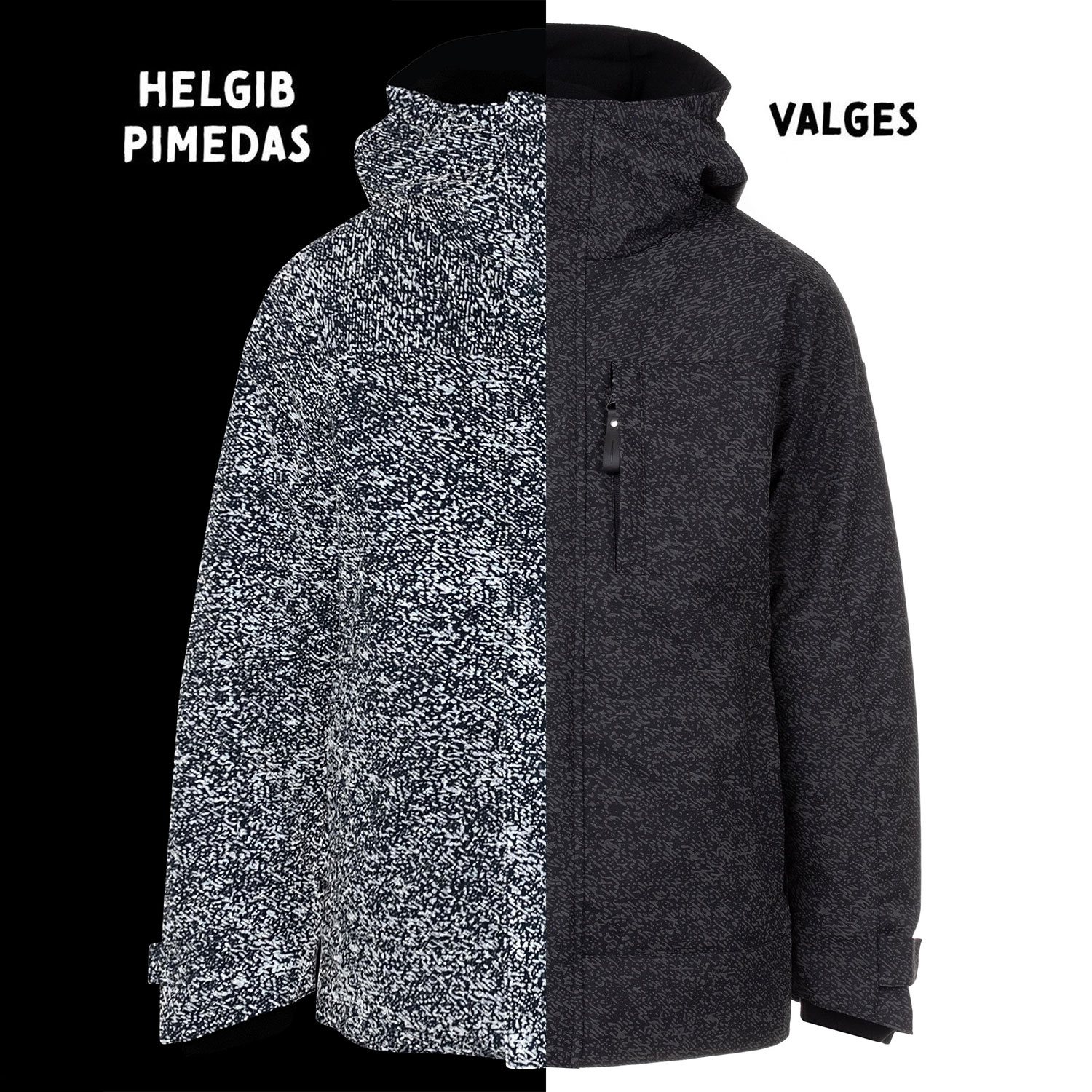 Stylish spring jacket from reflective fabric - Image 2